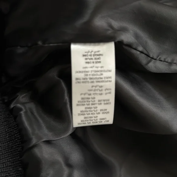 Opening Ceremony large wool bomber jacket Appalachian Trail Embroidered Varsity - Picture 7 of 13